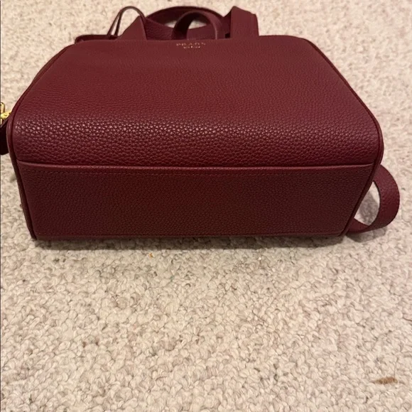 Prada Maroon Leather Crossbody Bag - Picture 5 of 7
